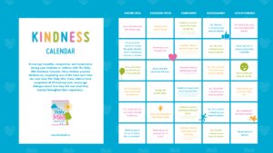 Social Emotional Learning Kindness Calendar